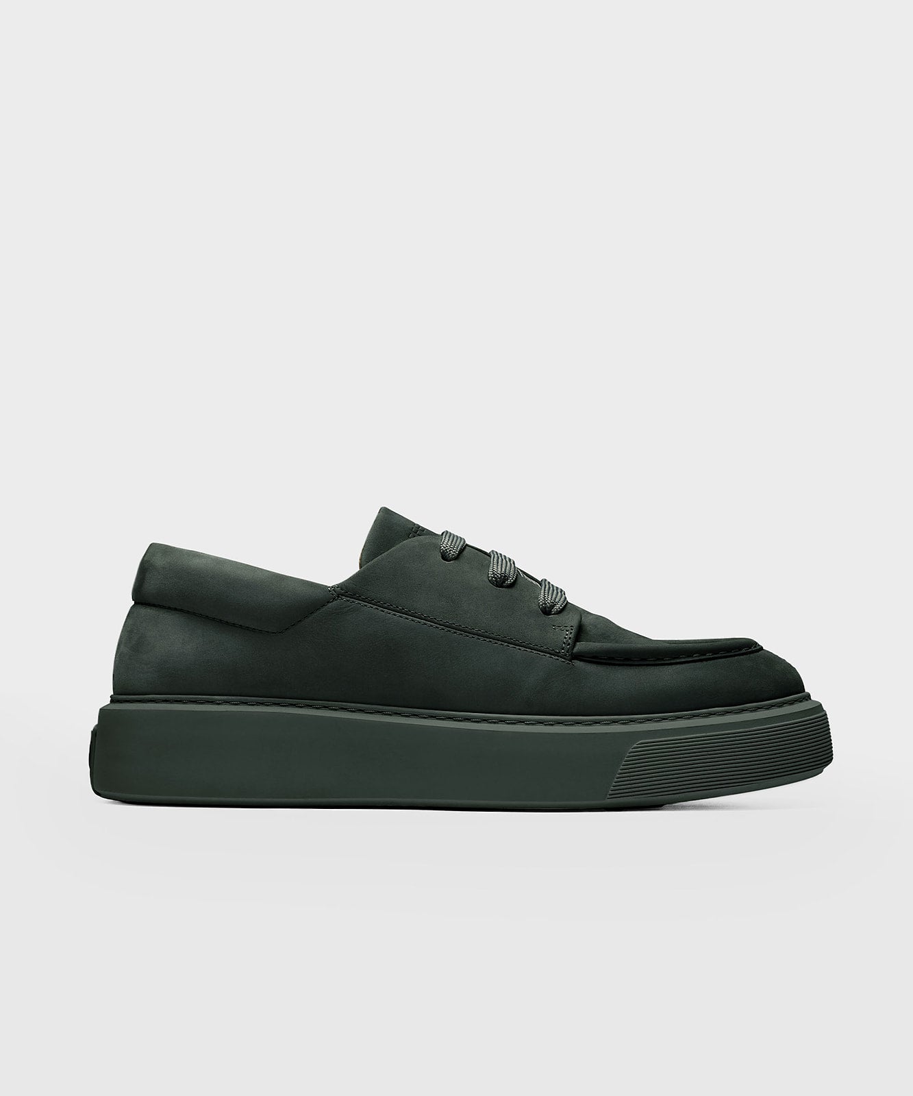 The Tahoe Tonal Moss Green Nubuck