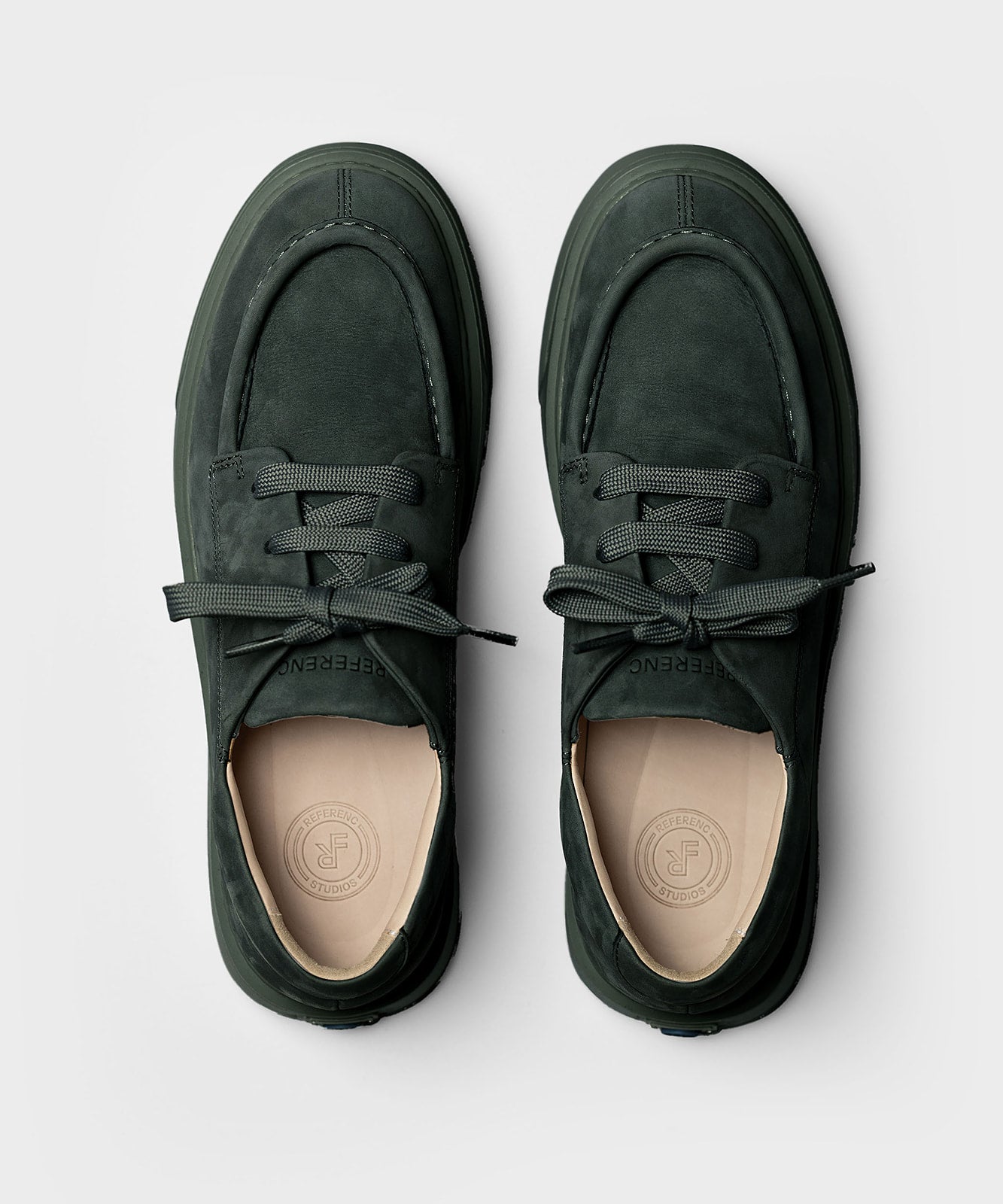 The Tahoe Tonal Moss Green Nubuck