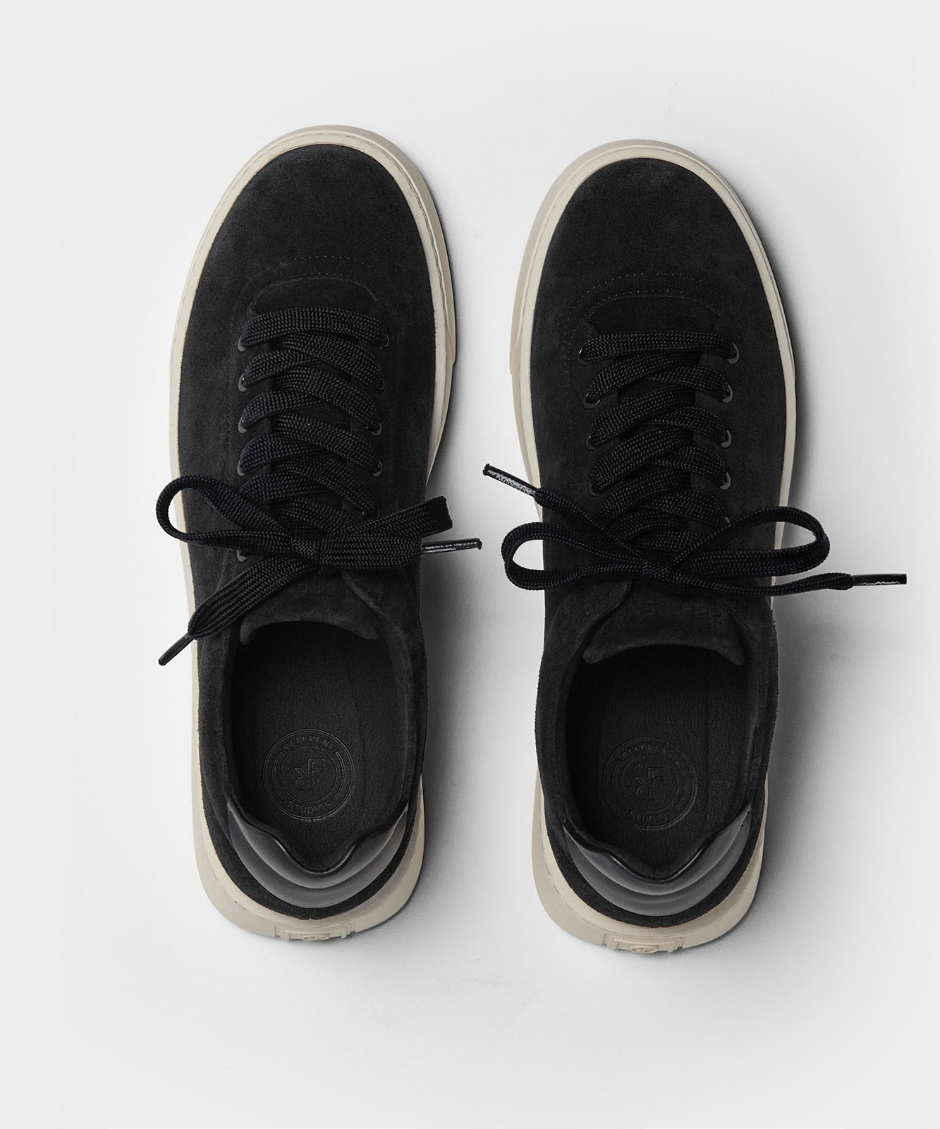 The Cassetta Black Suede