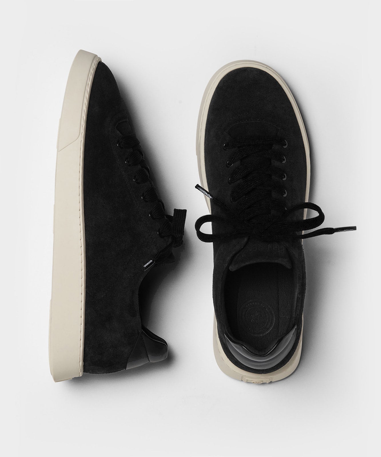 The Cassetta Black Suede