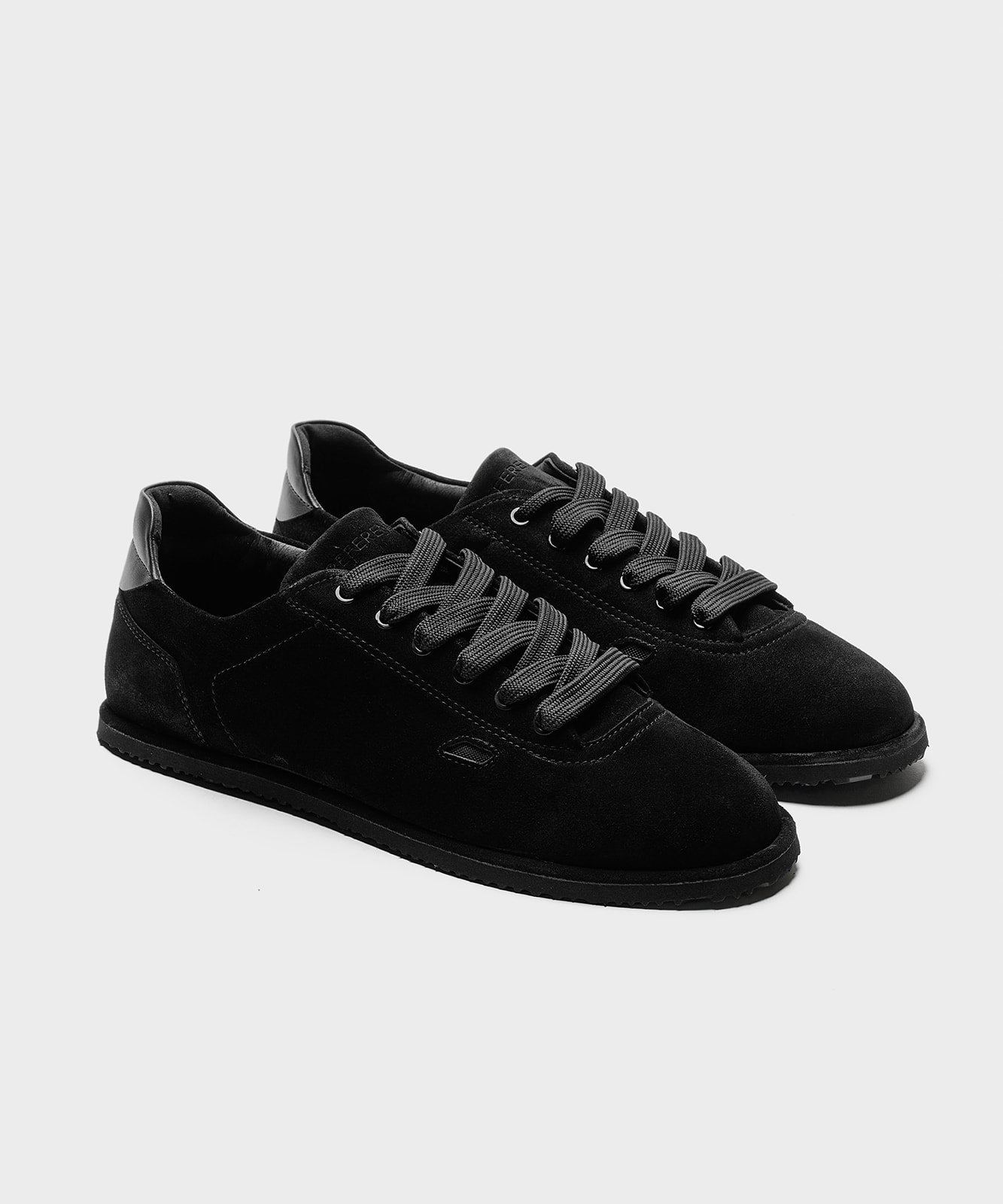 The Shamal All Black Suede