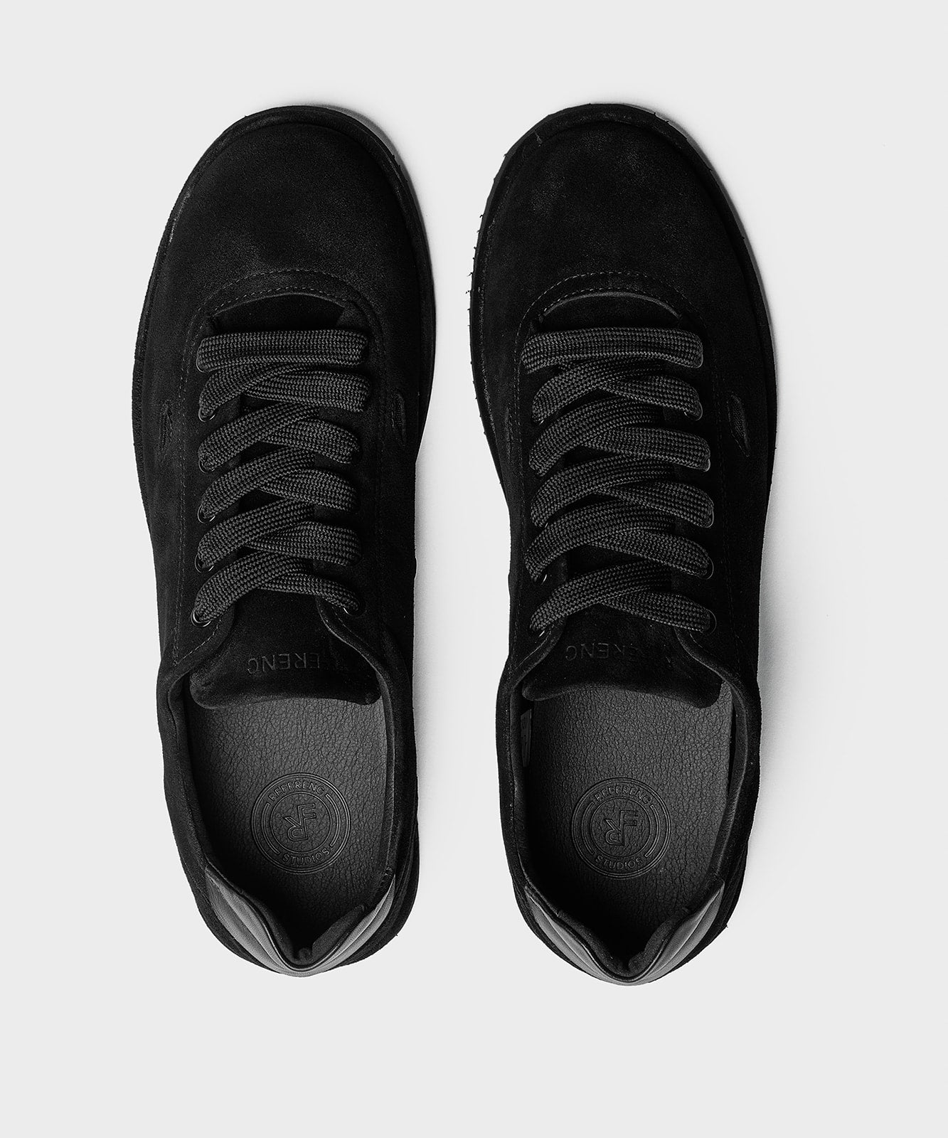 The Shamal All Black Suede