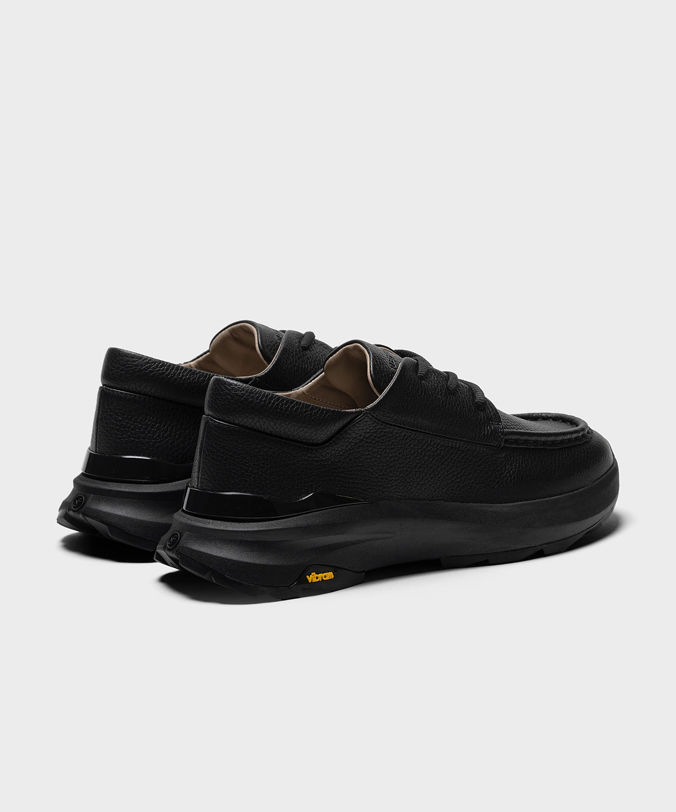 The Tahoe MegaGrip® SP All Black Grained Leather