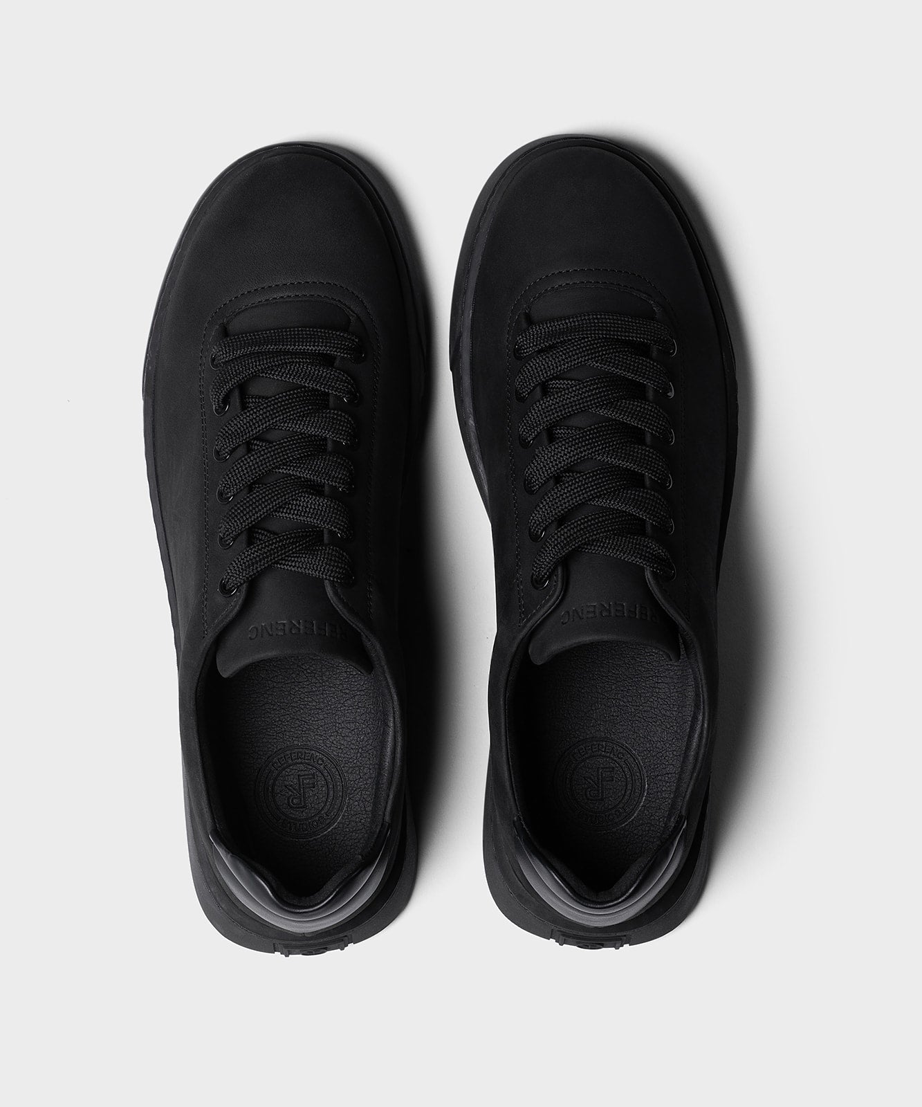 The Cassetta All Black Nubuck