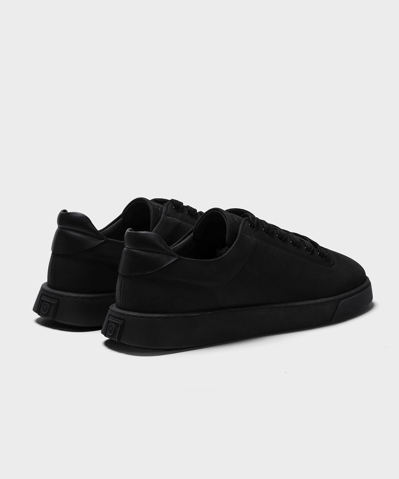 The Cassetta All Black Nubuck