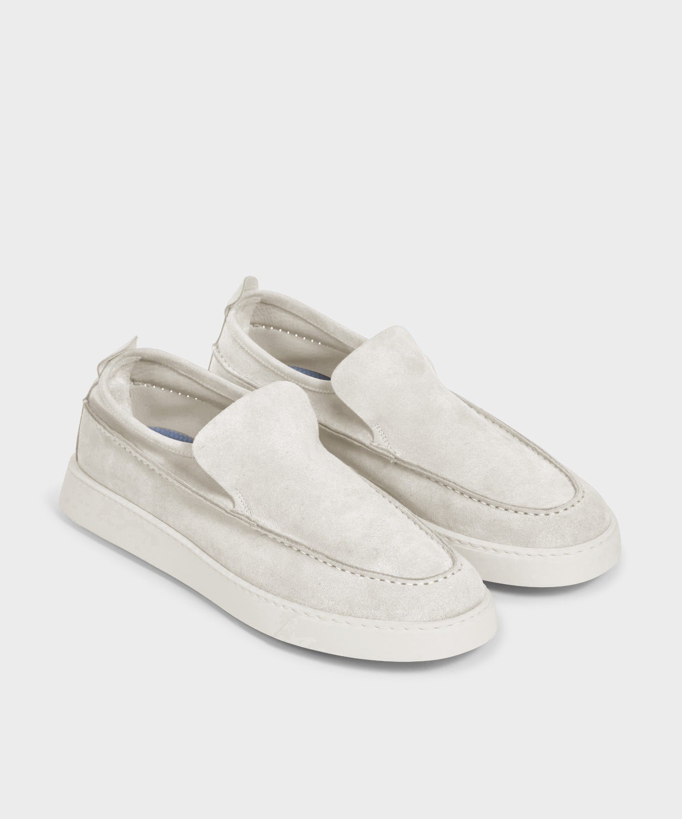 Canoa White Suede